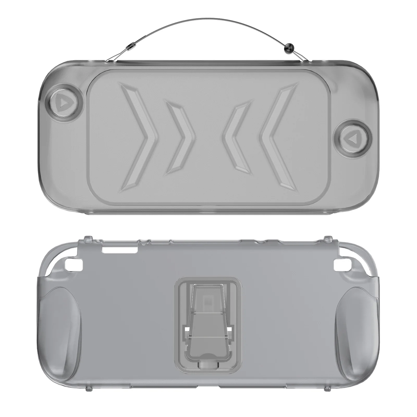 TPU Case Handle Grip Cover Anti-Drop Handheld Game Console Case Anti-Slip Host Shell for 2025 NS2 for Switch 2 Case