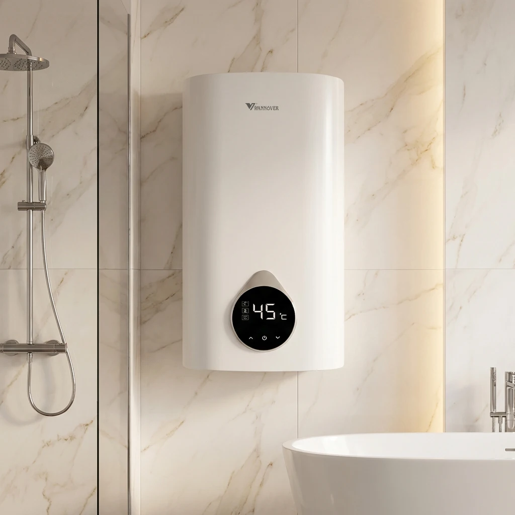 

7kW-12kW Instant Electric Tankless Water Heater Instantaneous Hot Water Fast Heating Shower Bathroom Kitchen