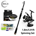 1.8m rod reel set