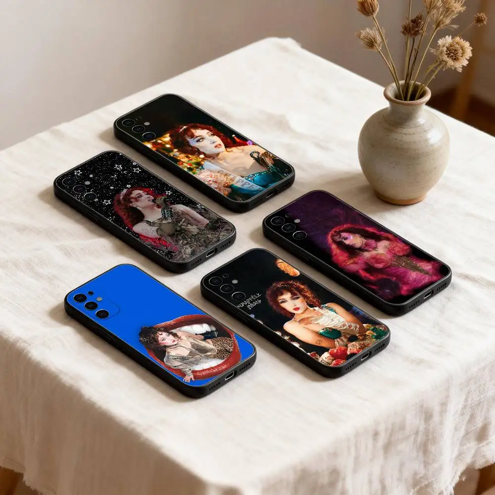 

Singer C-Chappell Roan Phone Case For Samsung S26,25,24,23,22,21,20,30,Ultra,Plus,Fe,Lite Black Shell