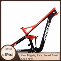 STLF Airwolf 29er Full Suspension Carbon Mtb Frame 142*12mm Disc Brake Bicycle Frame Carbon Mountain Bik Mtb Frame