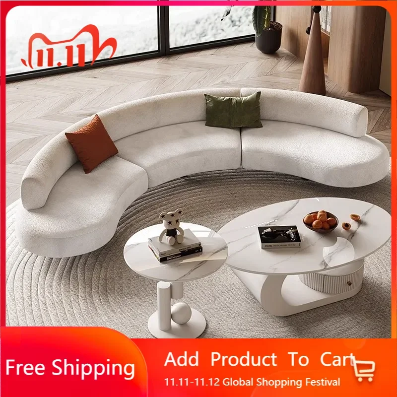 

Elegant Luxury Sofa Modern Sectional Nordic Floor Sofa Corner Living Room Oturma Apartment Woonkamer Banken Patio Furniture