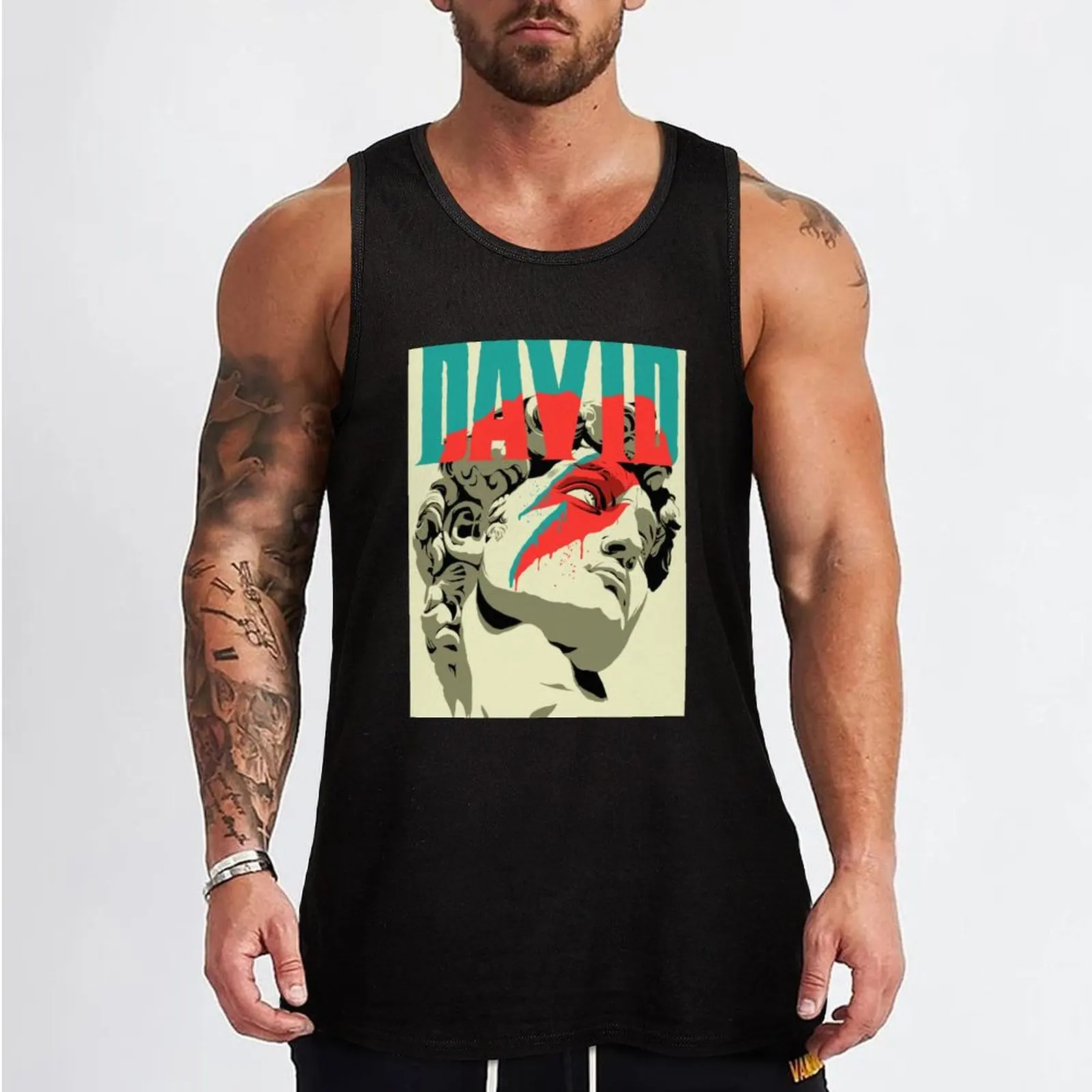 David Tank Top gym clothes for man best selling products Men's summer clothes 2024