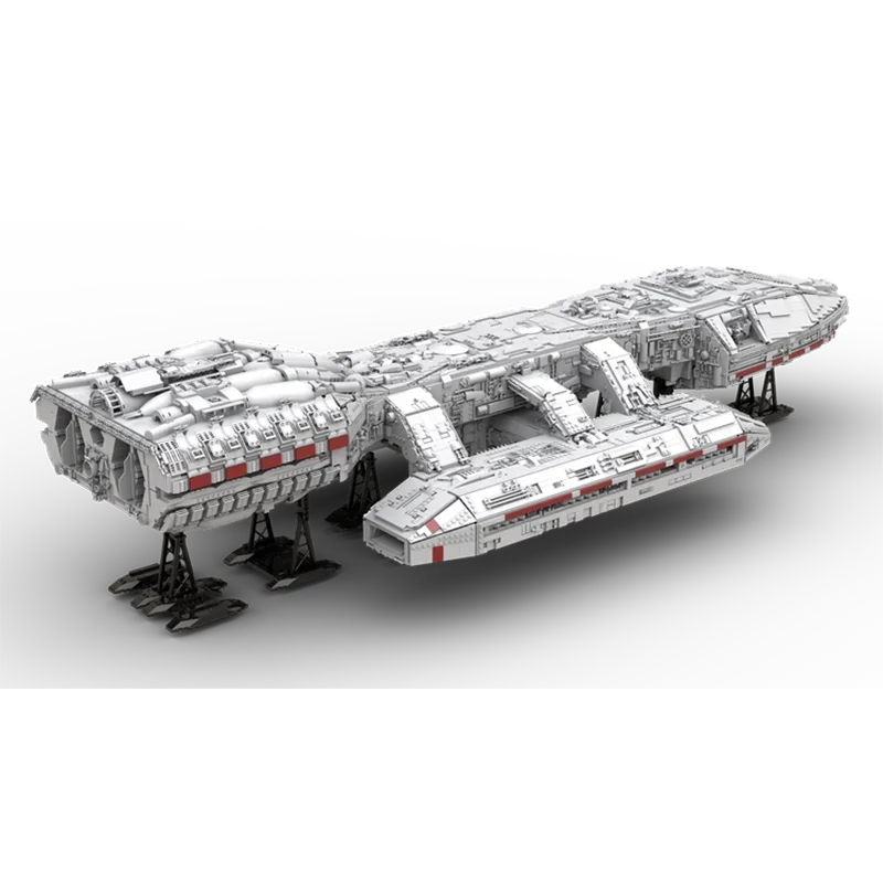 2023 NEW UCS Battlestar Galactica 23729PCS Model Buiding Kit Block Self-locking Bricks Birthday Christmas Collection Gift