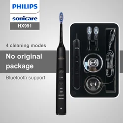 Philips Sonicare Electric Toothbrush HX991, No Original Packaging, Bluetooth Connectivity, 4 Modes