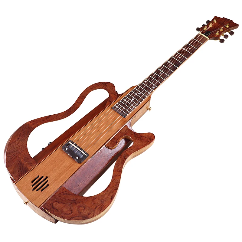 Acoustic Electric Guitar 6 Strings Guitar 41Inch Folk Guitar with Pickup Good Handicraft Better Resonance Sound