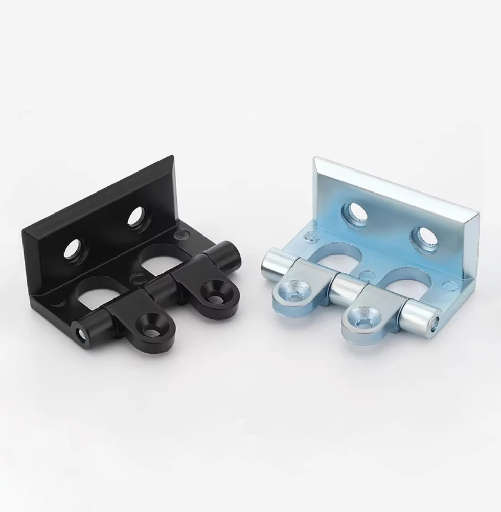 CL208 Zinc Alloy Hinge Industrial Machinery Equipment Hinge Ring Main Unit Distribution Box Hinge Black Glossy White
