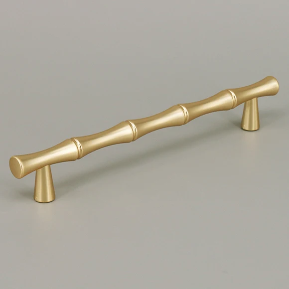 1PC Bamboo Shape Cabinet Handles Drawer Knobs Wardrobe Door Closet Dresser Pulls Creative Furniture Hardware