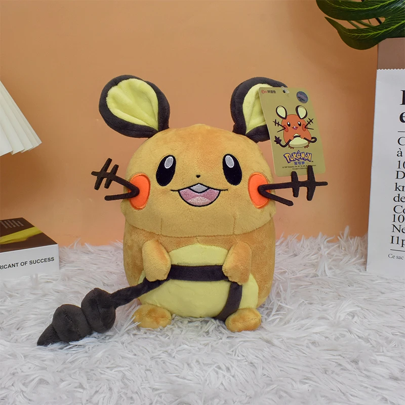 Dedenne Peluche Pokemon pluszowe zabawki wypchane lalki kreskówkowe urocze lalki Kawaii urodzinowy prezent świąteczny dla dzieci kolekcja przyjaciół