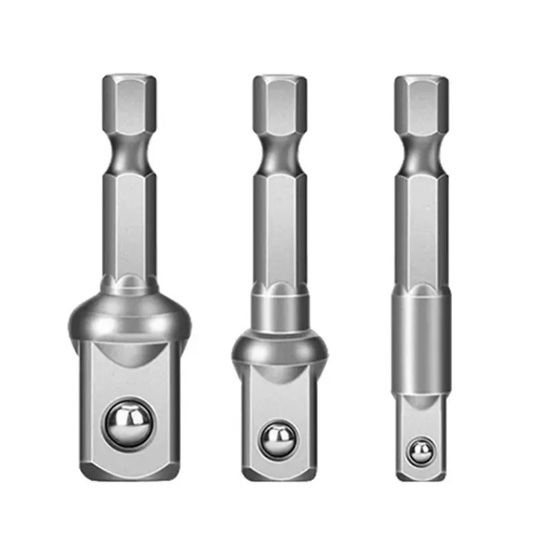 AB33-Chrome Vanadium Steel Socket Adapter Set-Universal 1/4
