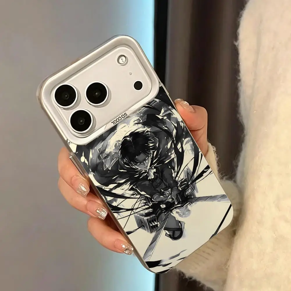 A-Attack On T-Titan Comics Phone Case For IPhone 17 16 15 14 13 12 11 Pro Max Air Matte Laser Aurora Shockproof Phone Case view 3