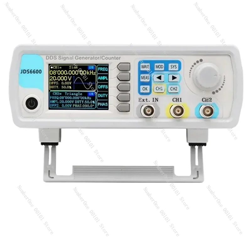 

JDS6600 15 МГц двухканальный генератор сигналов DDS источник сигнала функция измерителя частоты счетчик генератора сигналов произвольной формы
