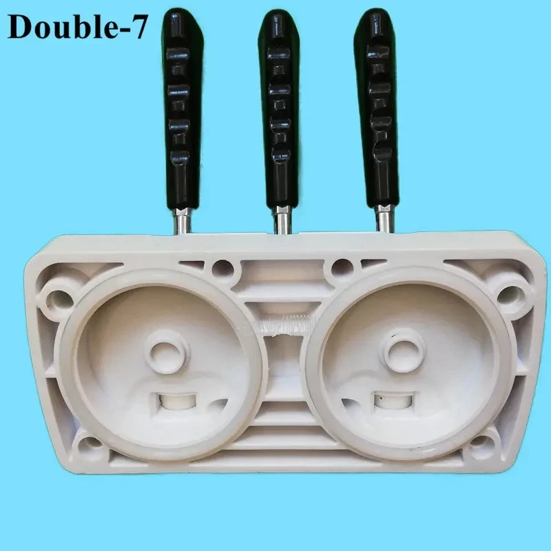 Set Of Front Panel White Valve Block Fittings BQL825 Soft Serve Machine New Spare Parts Commercial Ice Cream Makers Accessories