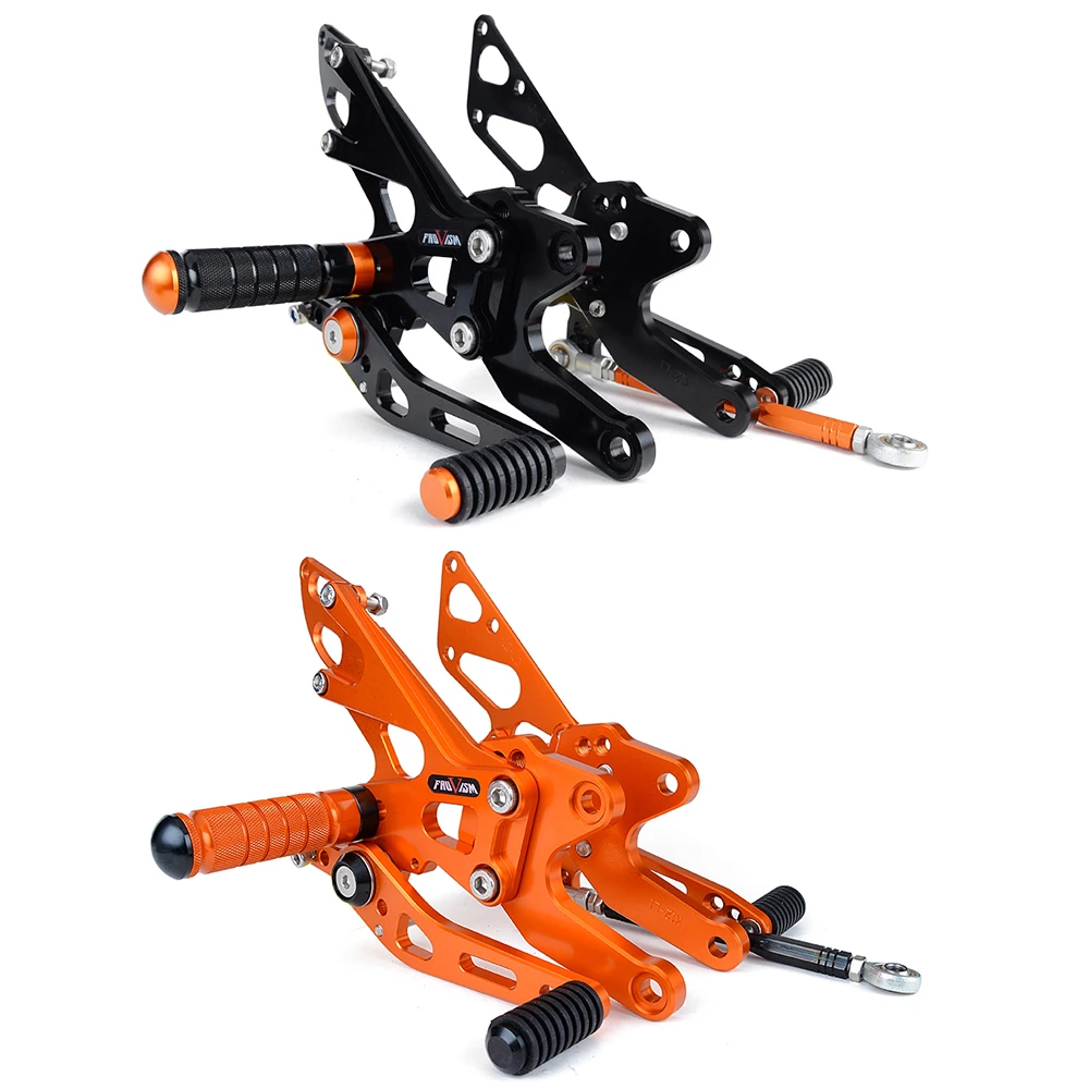

CNC Adjustable Rearset Footpeg Footrest Rear Set For KTM 1290 Super Duke DUKE1290 R GT 2014-2019 Foot Pedal Accessories