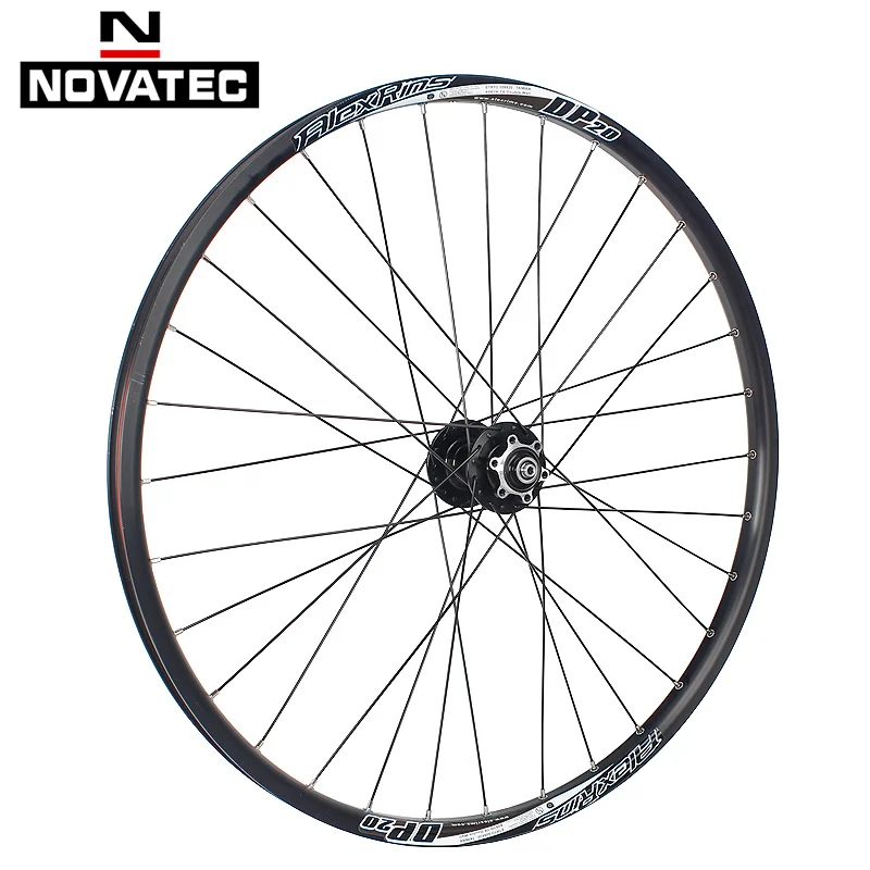 Novatec Mountain bike wheelset 26 inch D041/D042 Aluminum V brake/Disc brake DP20/DH19 4 bearing 7-11speed 32H bicycle Wheels