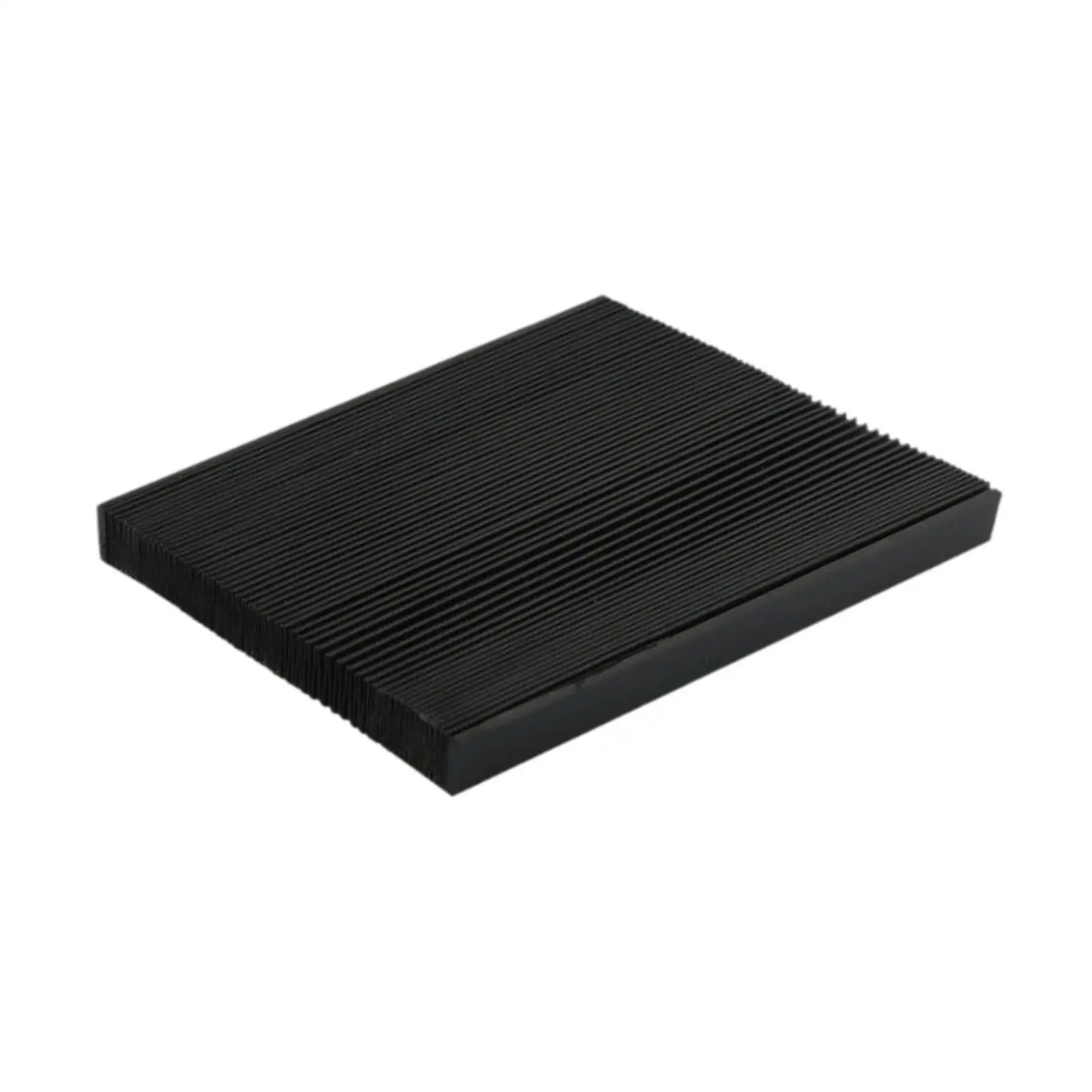 CNC Machine Accordion Cover Foldable Dustproof Stretch Length 1.5 M Smooth Texture Protection Cover