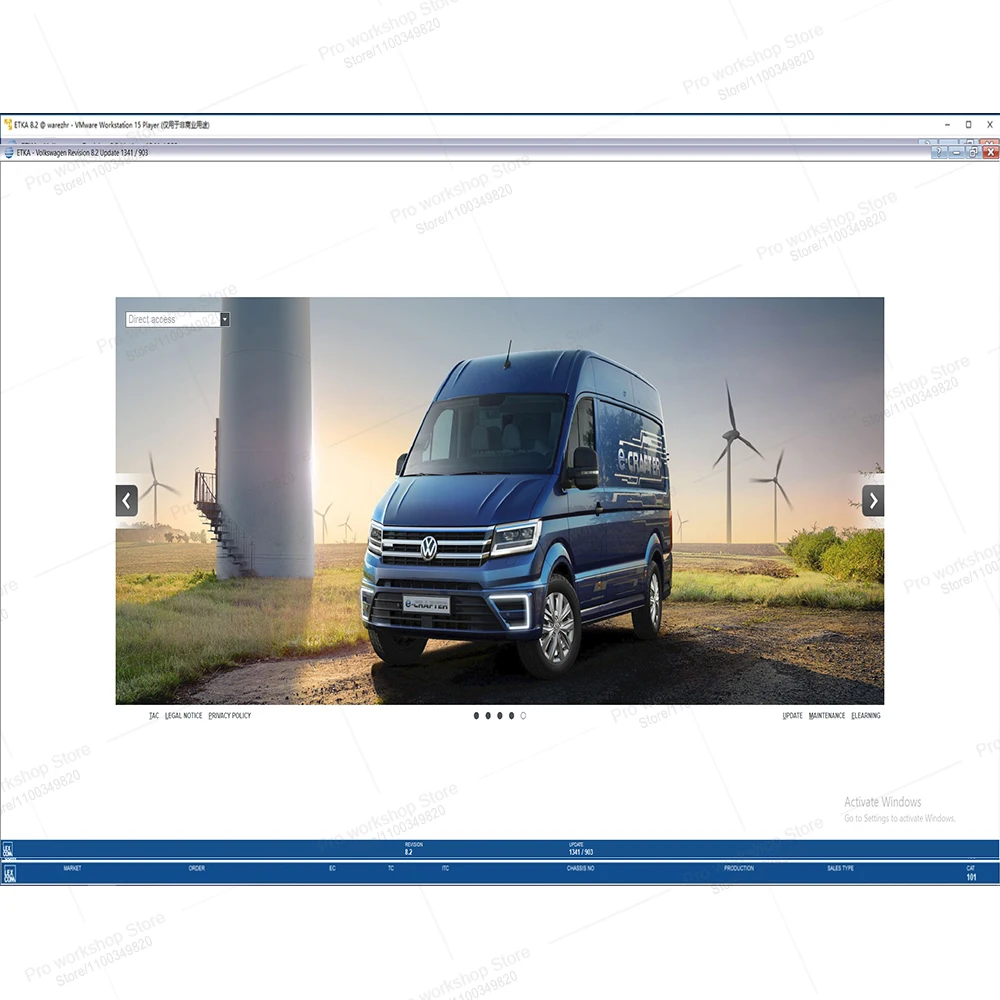 ETKA 8.2 VM tuning Auto car tools Repair Software etka V8.2 for A-udi for V-W Group Vehicles Electronic Parts Catalog Car tools
