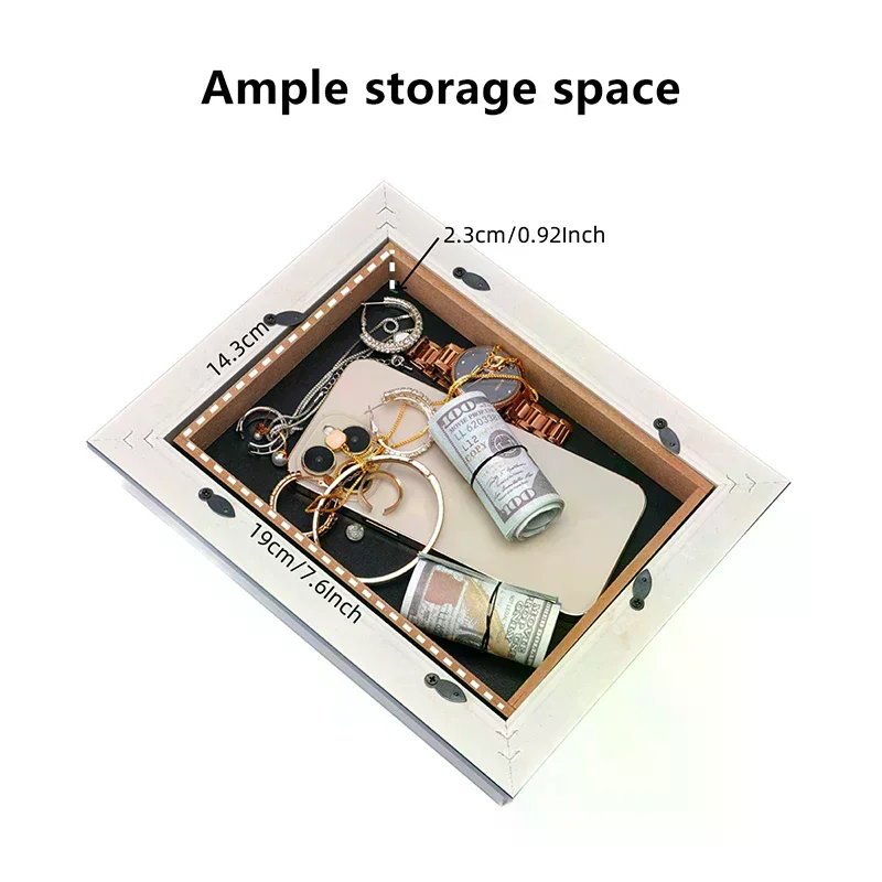 Creative Home Compartment Lubrocant With Jewelry Can Hidden Storage Money Concealed For Box Coin Safety And Storage Accessories