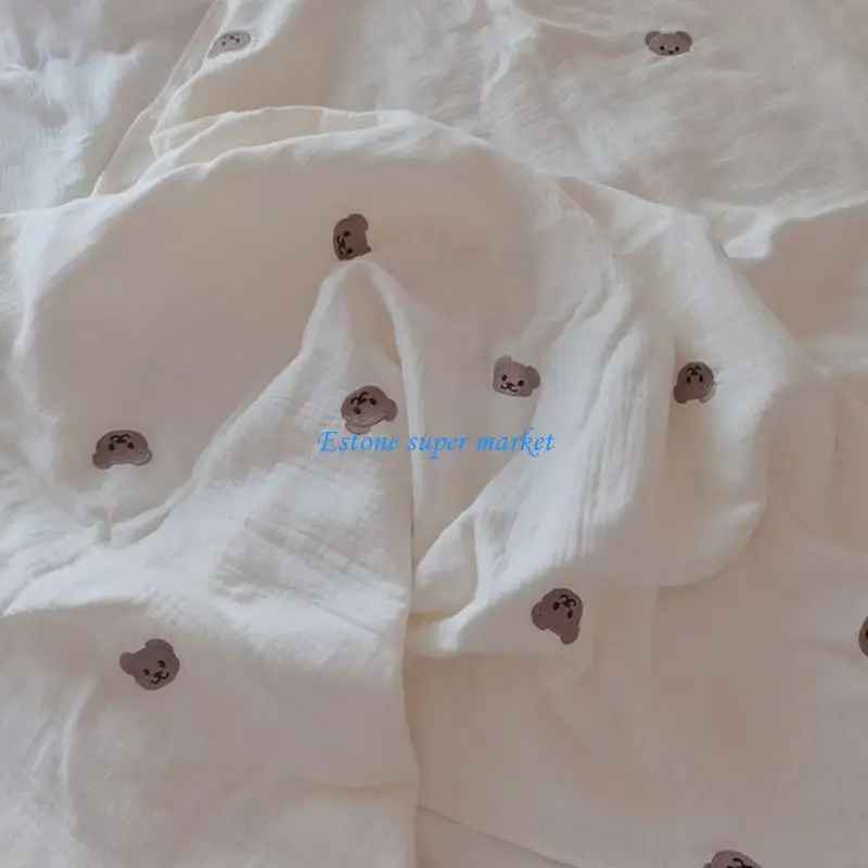 090B Autumn Baby Sleeping Winket อ่อนนุ่ม 6 ชั้นไม้ไผ่ผ้าฝ้าย Swad Wrap ทารกพิมพ์ผ้าห่มผ้าห่ม