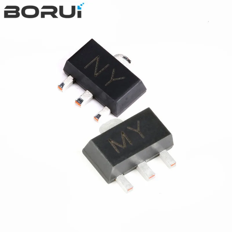 SOT-89 transistor asli dan baru, 50 buah 2SC2873 MY 2SA1213 NY