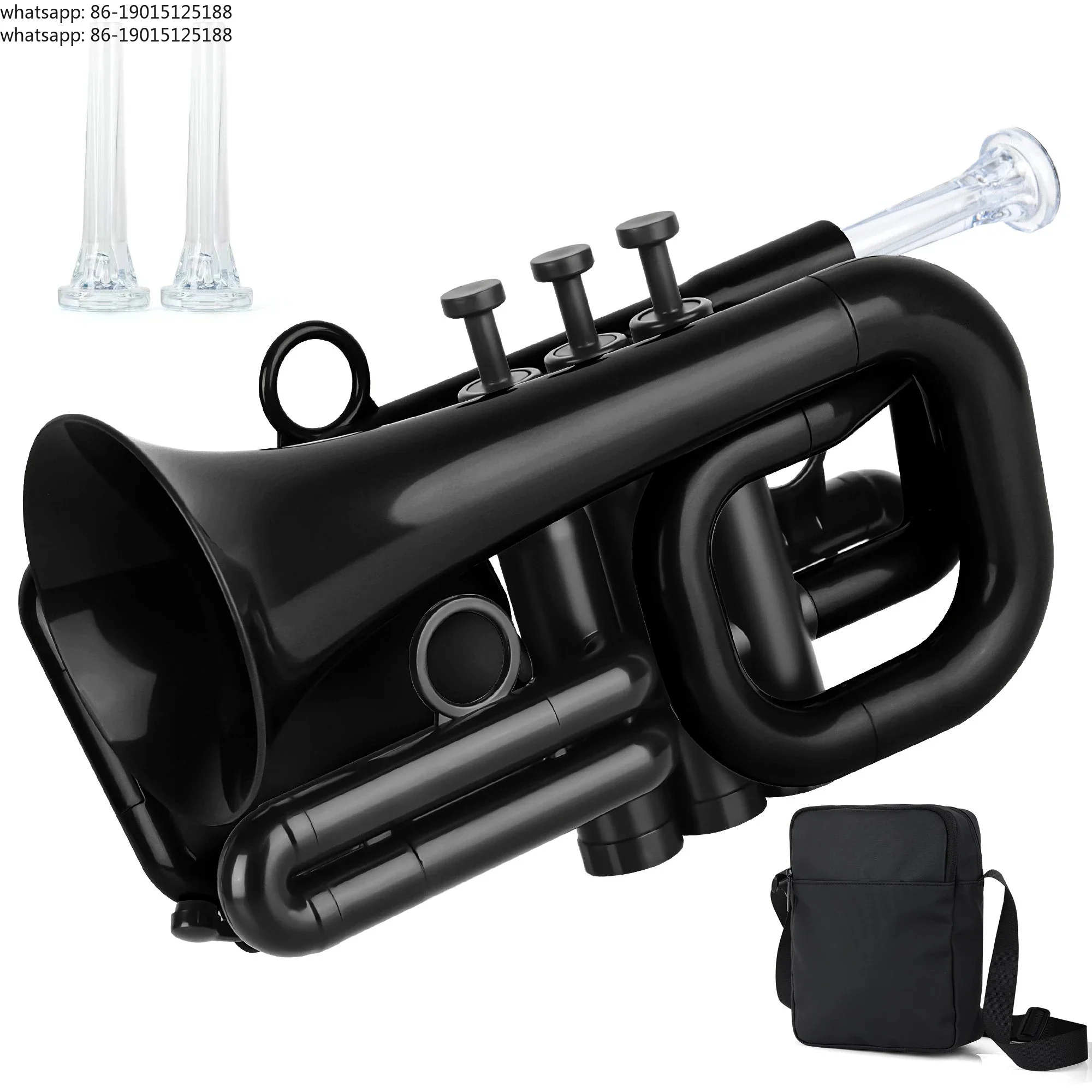 2026 new model  Plastic Palm Small Mini B-flat Beginner Adult Children's Wind Instrument Portable