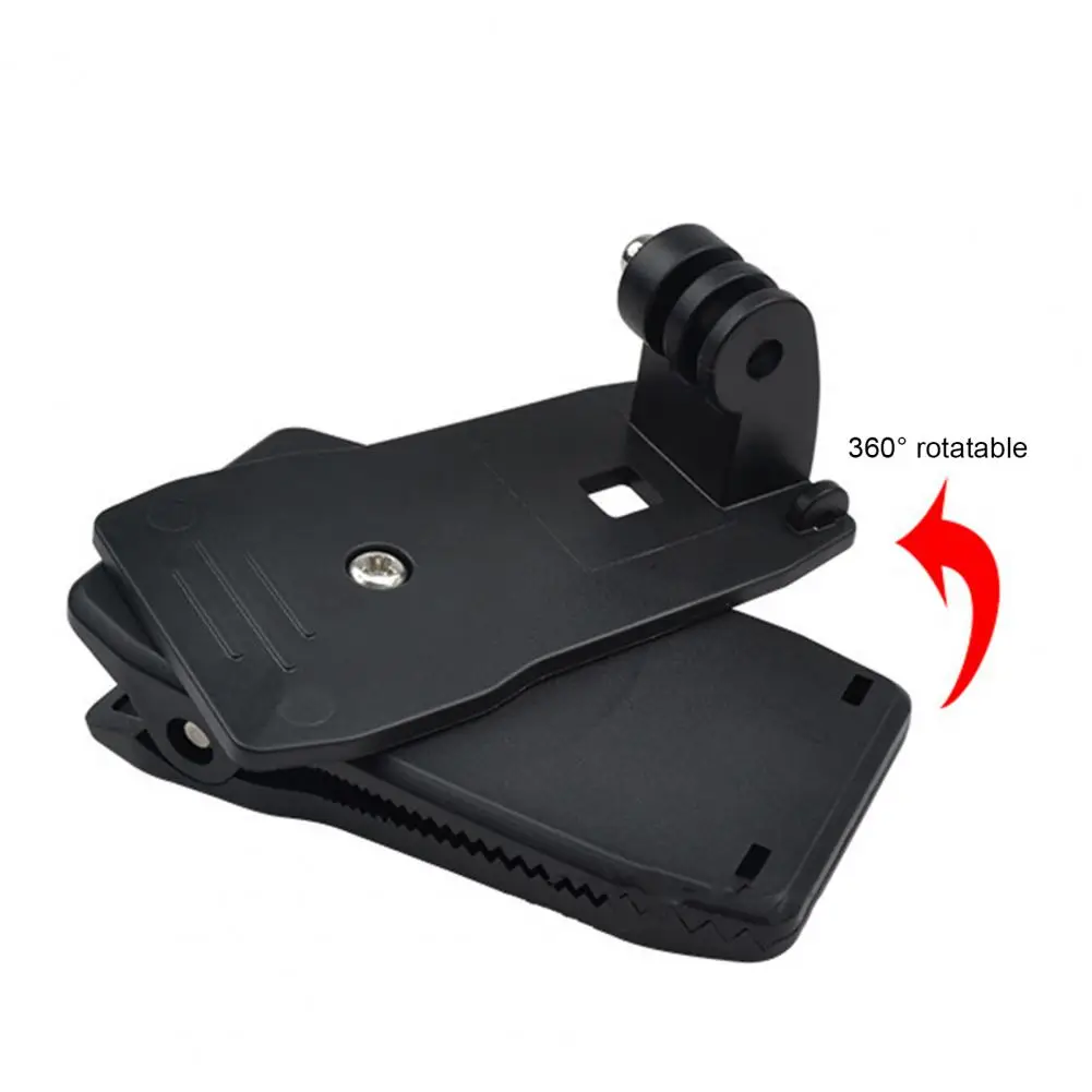 Clip per fotocamera per Clip da cintura con cinturino per zaino per Action Camera supporto per Action cam Versatile rotazione di 360 gradi per Hero4/3/3/2