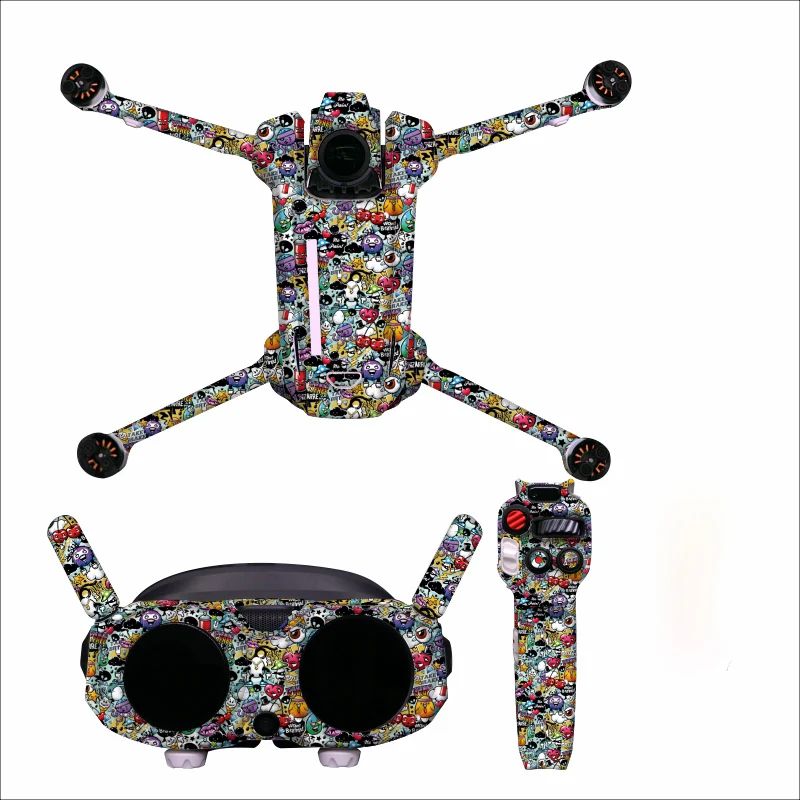 

Decorative Sticker Kit for Antigravity A1,Waterproof Skin Sticker DIY Accessory for Drone Controlle,Anti-Scratch Protective Film