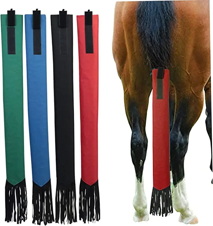 Sacs de protection pour queue de cheval, sacoche de protection pour les courses hippiques