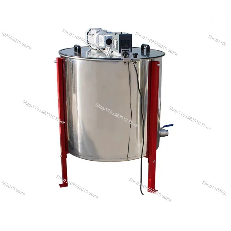 1500W 8 Frames Electric Honey Extractor, Stainless Steel Centrifuge with Reversible Motor, CE Certified Beekeeping Equipment