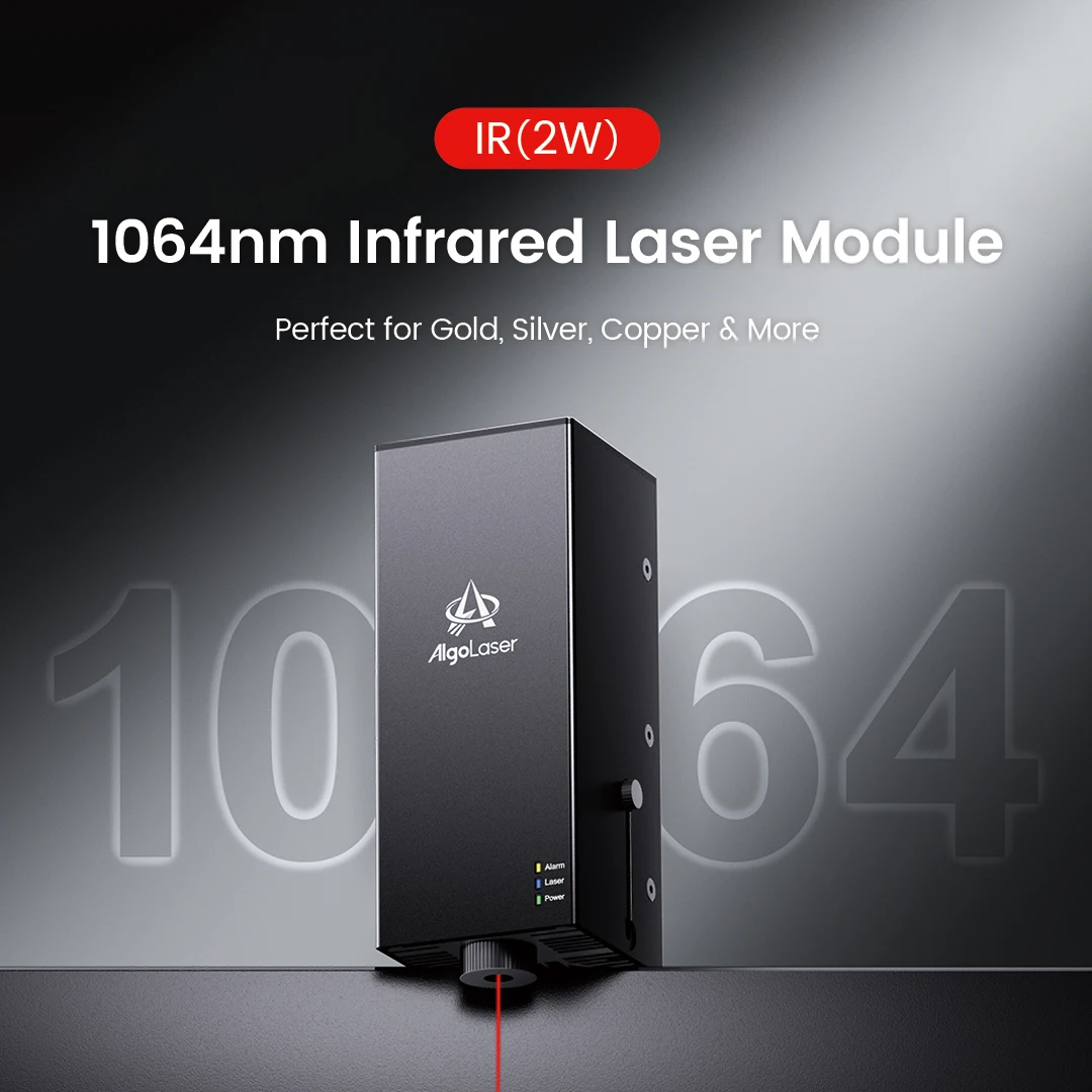 알골레이저 듀얼 레이저 다기능 DIY 키트 MK2 10W (1064nm 레이저 조각기, 금속/플라스틱/목재 조각/절단용)