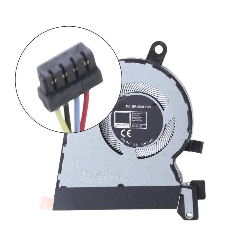 

Профессиональный вентилятор процессора 652F, усовершенствованный вентилятор охлаждения графического процессора для ноутбуков для