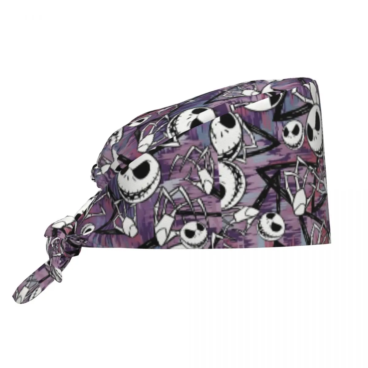 

N-Nightmares B-Befores Breathable Nursing Work Cap Surgical Scrub Cap Nursing Hair Hats Work Scrubs Hat for Hospital Pharmacy