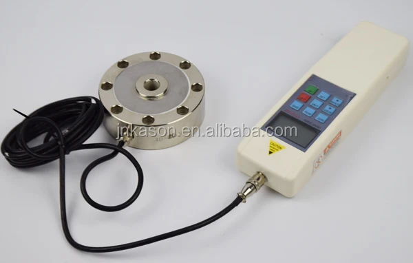 HF-500K With Spoke Type High Precision Sensor Digital Clamping Force Gauge Push Pull Tension Foce Gauge