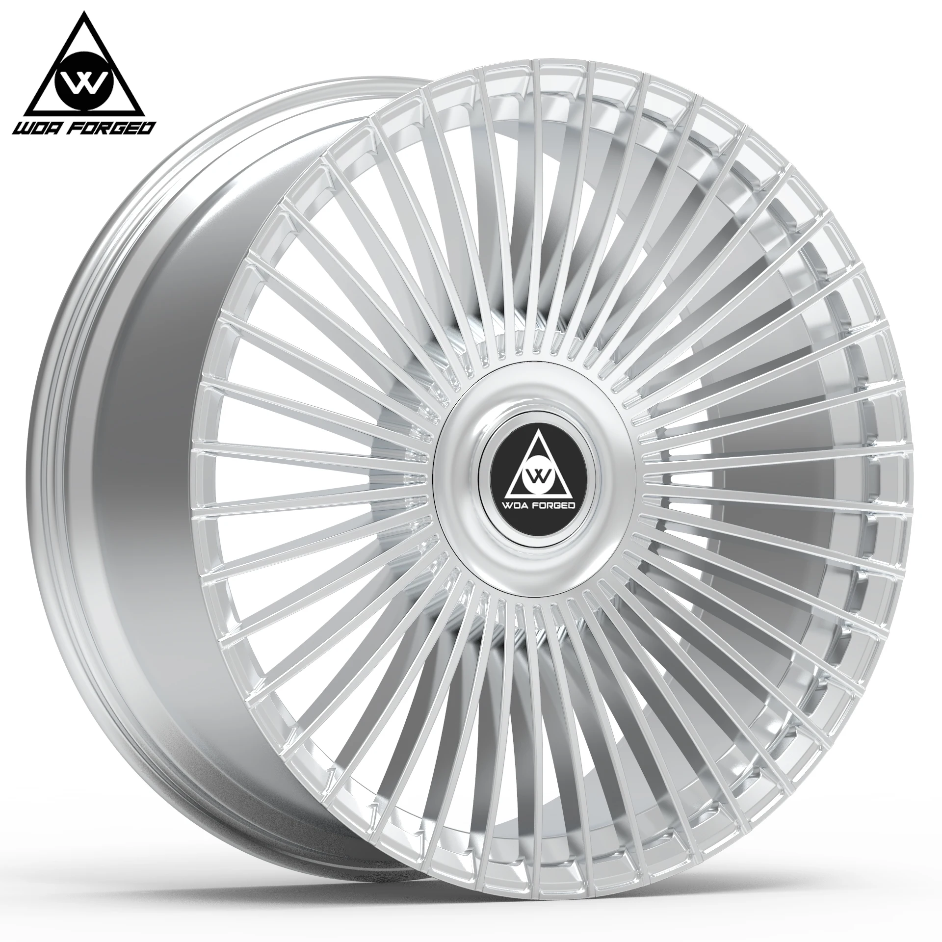 

High end customized wheel hub, 19-23 Inch Multi-spoke Replica Forged Rim, 5x112 5x120 5x130 durable car modification parts