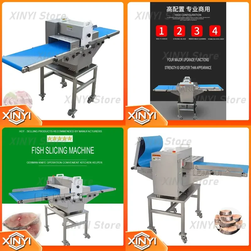 for Stainless Steel Electric Meat Vegetable Cutting Grinder Machine Automatic Slicer for Meat Block Cutter Slice