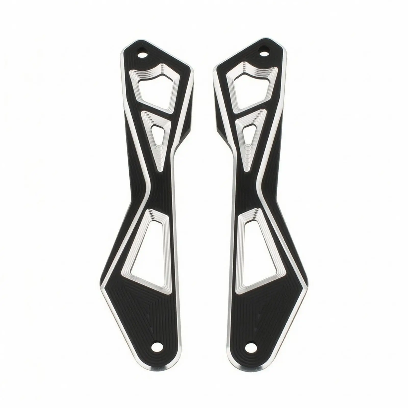 Aluminum Motorcycle Fairing Windshield Trim Bracket for 125 X250 X-300 2025 2026 Precision CNC Machined Sport Hardware