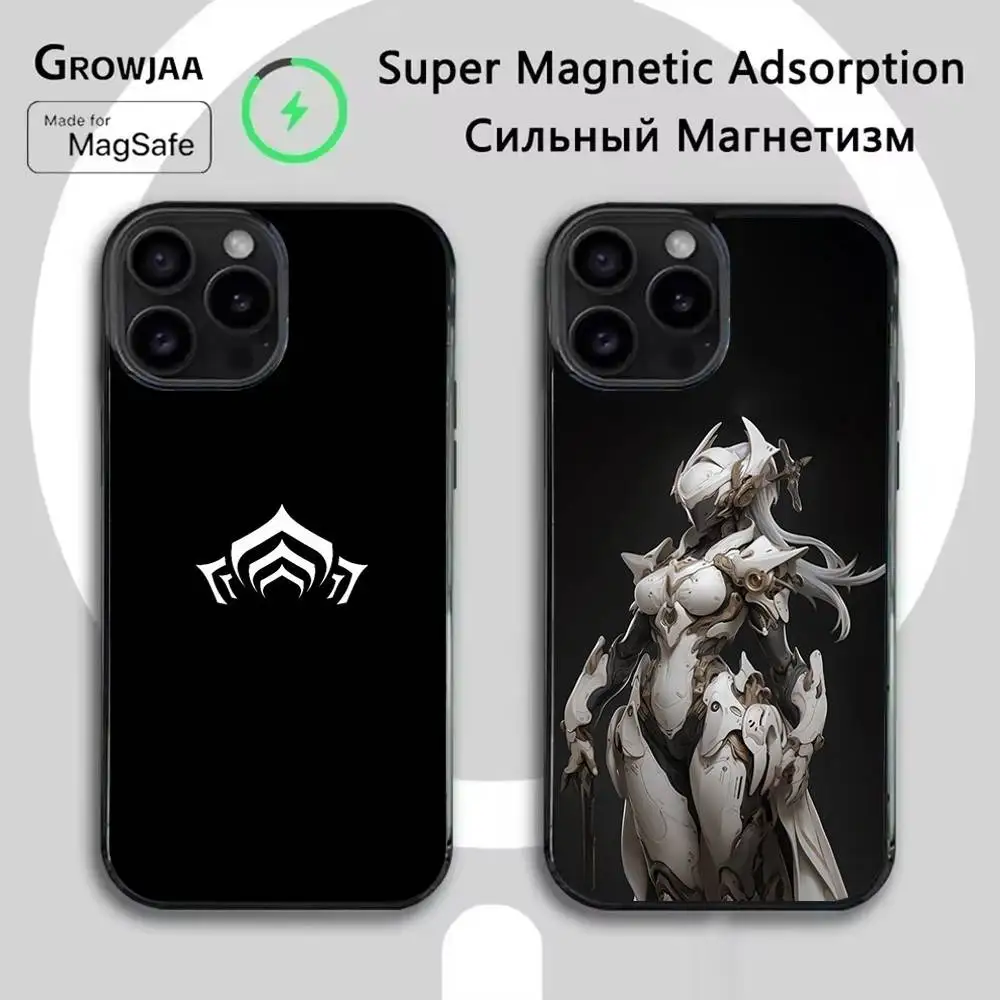 

Чехол для игрового телефона W-WARFRAME для iPhone 16e, 16, 15,14,13,12,11, Plus, Pro, Max, Mini Magsafe с магнитной беспроводной зарядкой