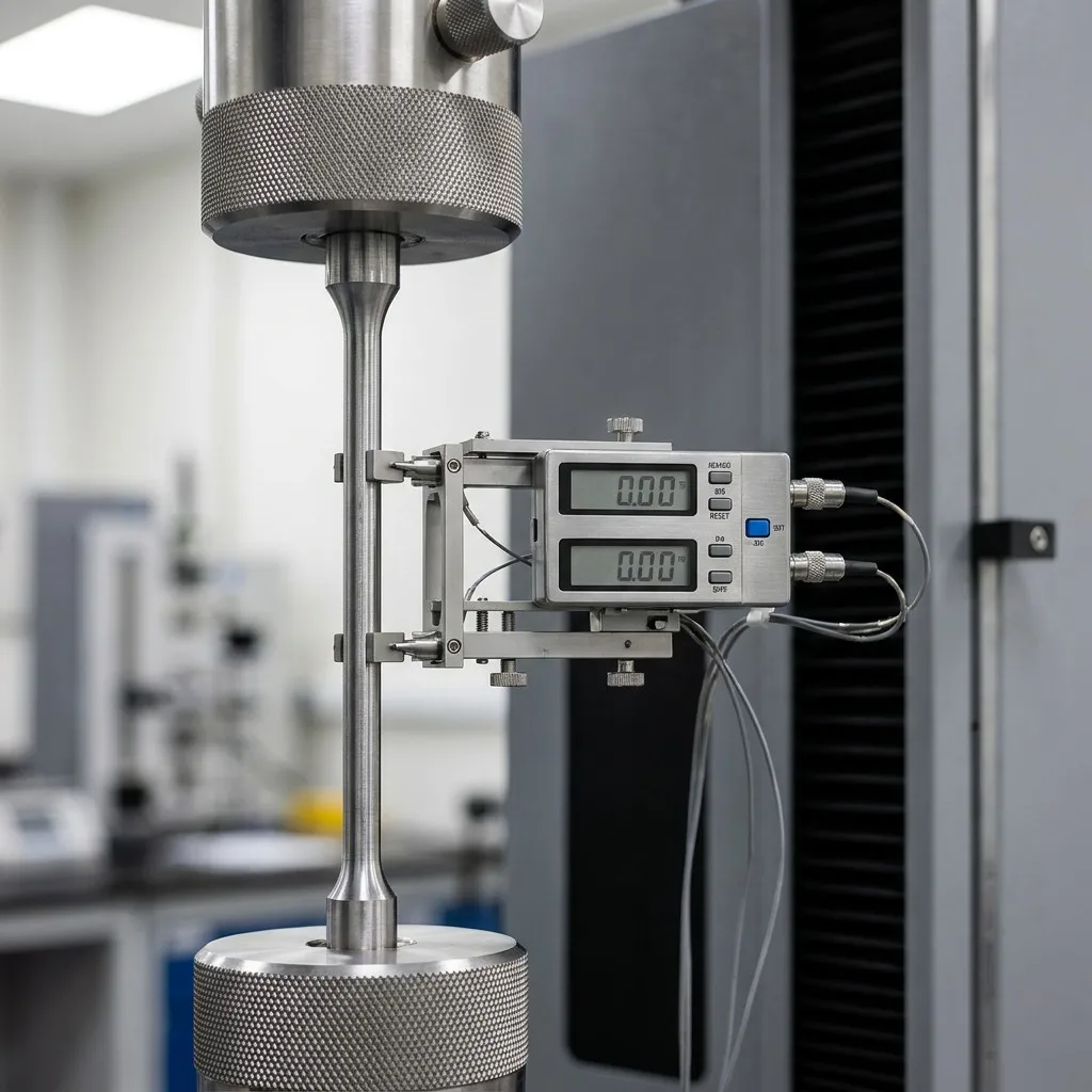 High Precision WDW Series (WDW10/WDW20) Electronic Universal Testing Machine 10KN-100KN Computer Controlled UTM Extensometer 1 1