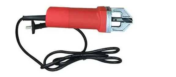 Electric inner and outer corner door and window cleaning and trimming machine, plastic steel profile welding seam cleaning tool view 4