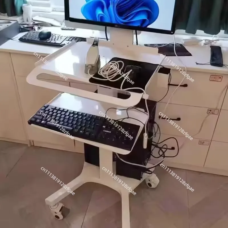 Trolley Stand Scanner Oral Clinic Laptop/ Desktop Holder Host Mobile