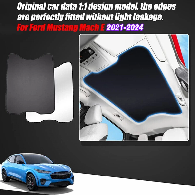 For Ford Mustang Mach-E Mach E 2021-2026 Sunroof Roof Window Sun Shade Heat Light Block Sunshade