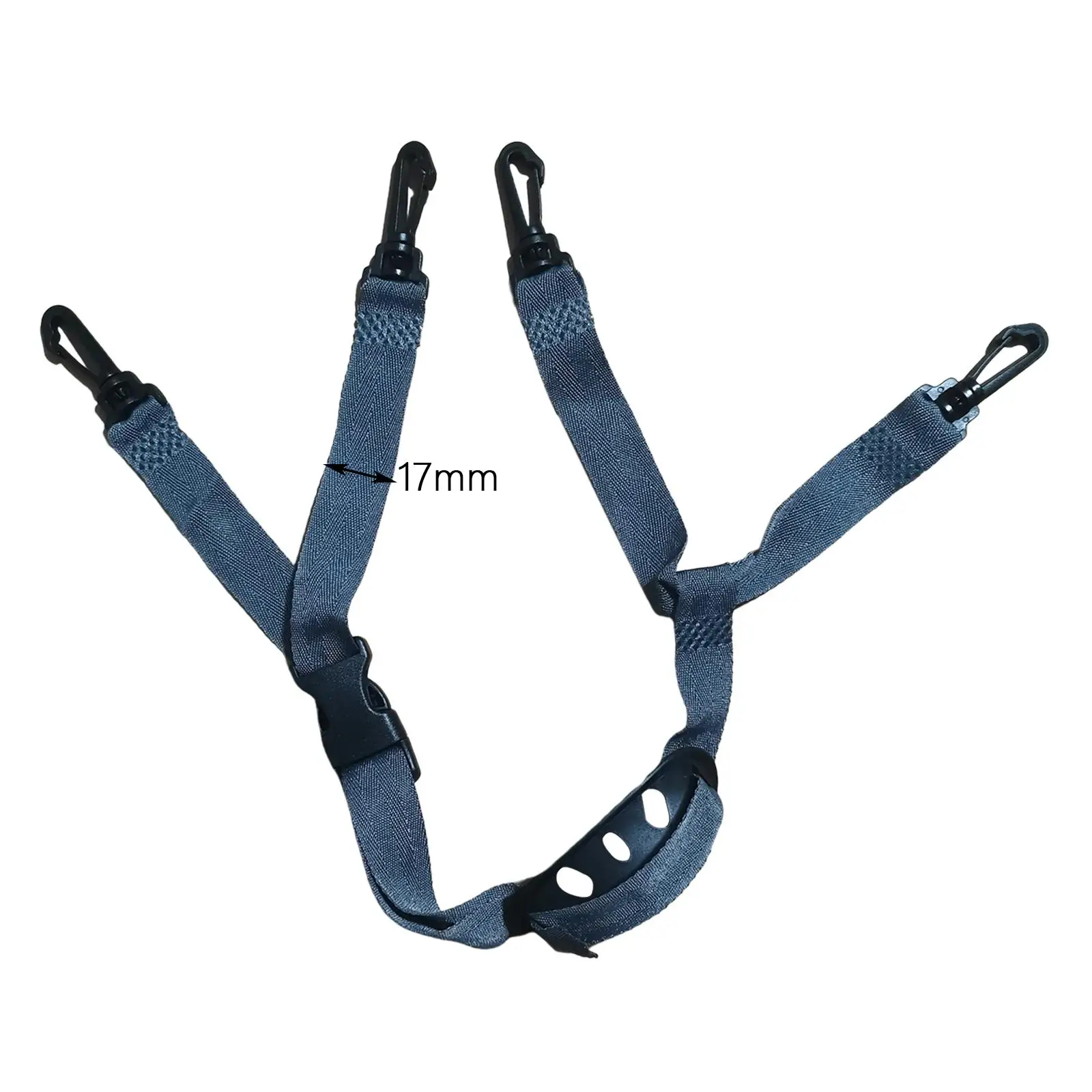 خوذة قابلة للإزالة، حزام الذقن، مادة البولي بروبيلين، سهلة التركيب لغطاء خوذة كرة القدم للدراجات النارية #6