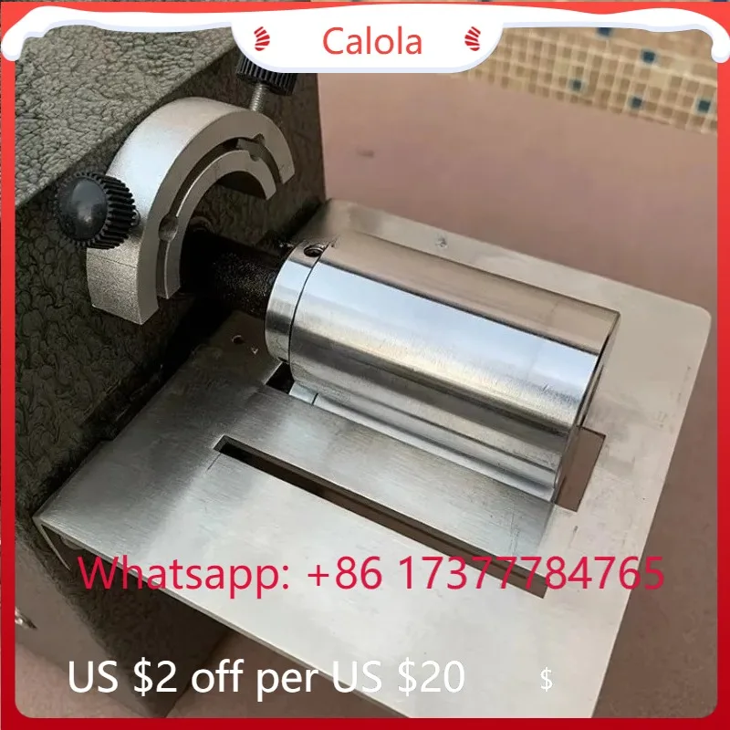 

12CM High Precision Leathercraft Machine 2-in-1 Strip Cutting & Belt Lining Laminating Desktop Leather Working Machine