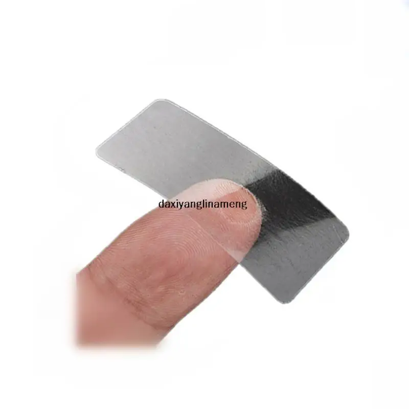 1000pcs Rectangular transparant PVC Clear Sticker Baking packaging self-adhesive sealing sticker for box bags