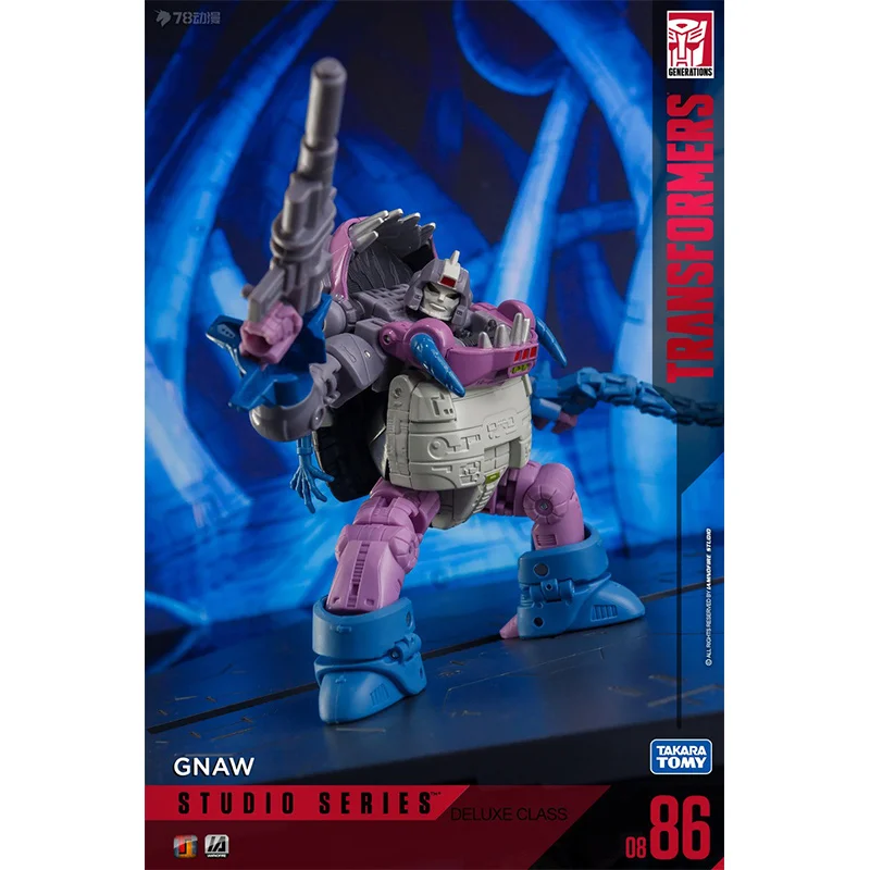 Hasbro Transformers Studio Series SS86 08 Gnaw 13Cm Deluxe Class Anime Original Action Figure Model Toy Birthday Gift Collection