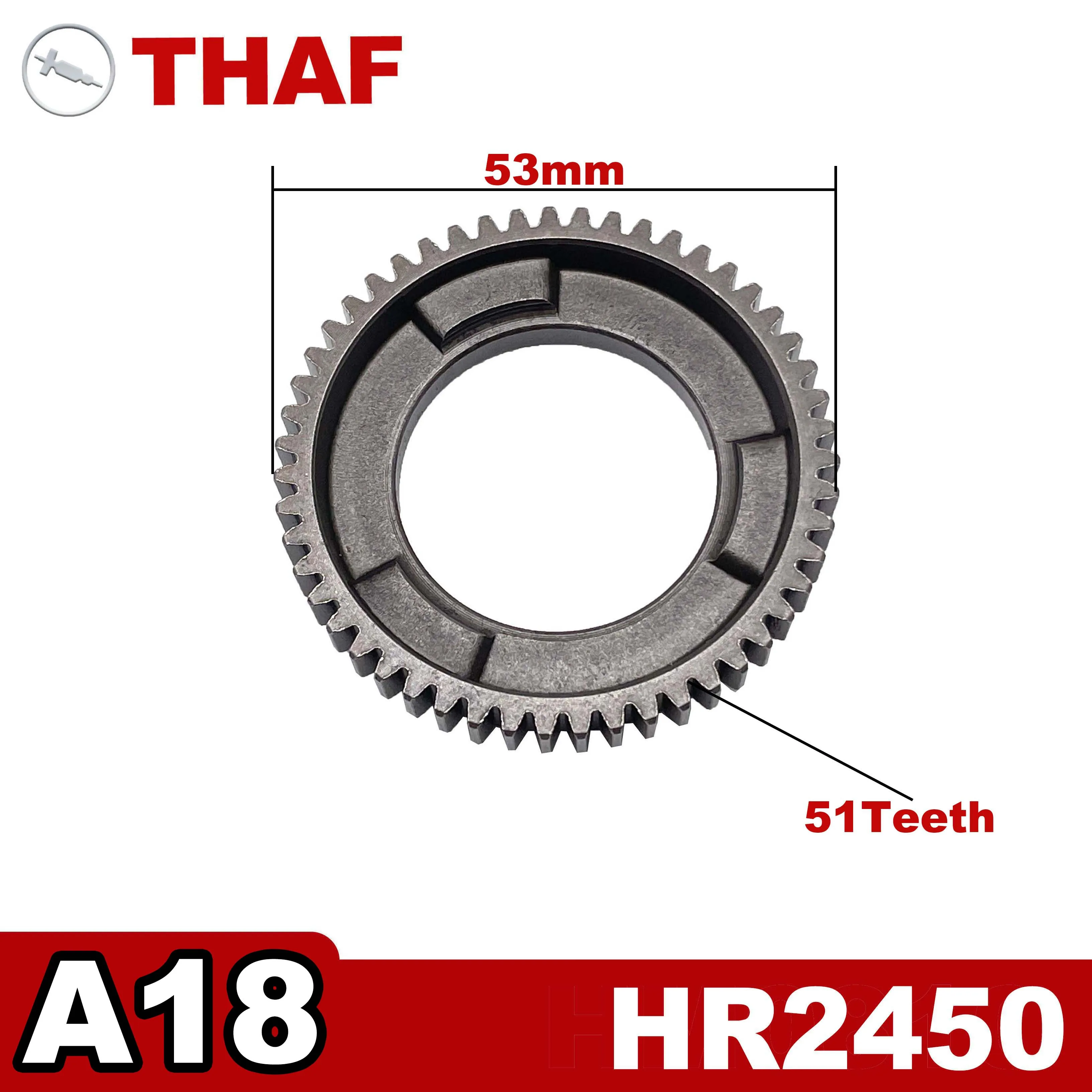Spur Gear Replacement for Makita Demolition Hammer HR2450 A18