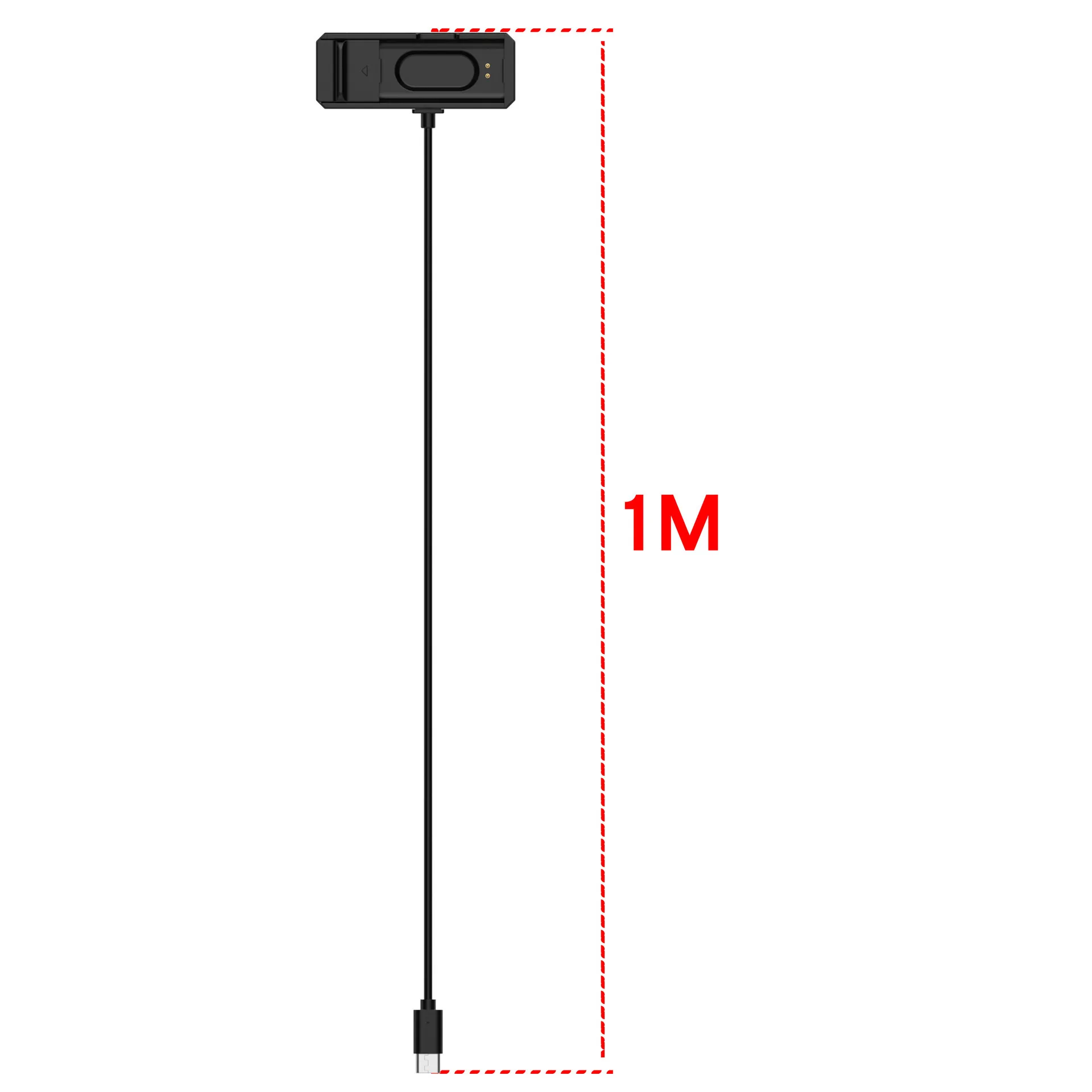 100cm Charging Cable for Hume Band 1.0 Smart Watch Over‑Voltage Short‑Circuit Protection Fast Charger Cord for Smart Wristband