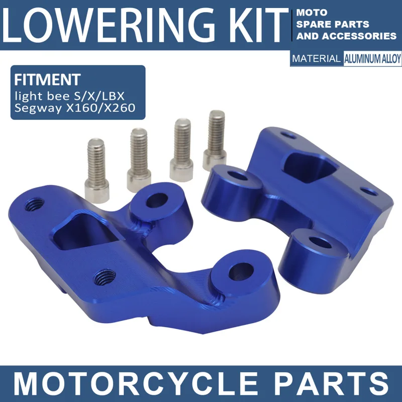 

Lowering Bracket for Pedals - Compatible with S/X Light Bee Off-Road Electric Scooter Modifications