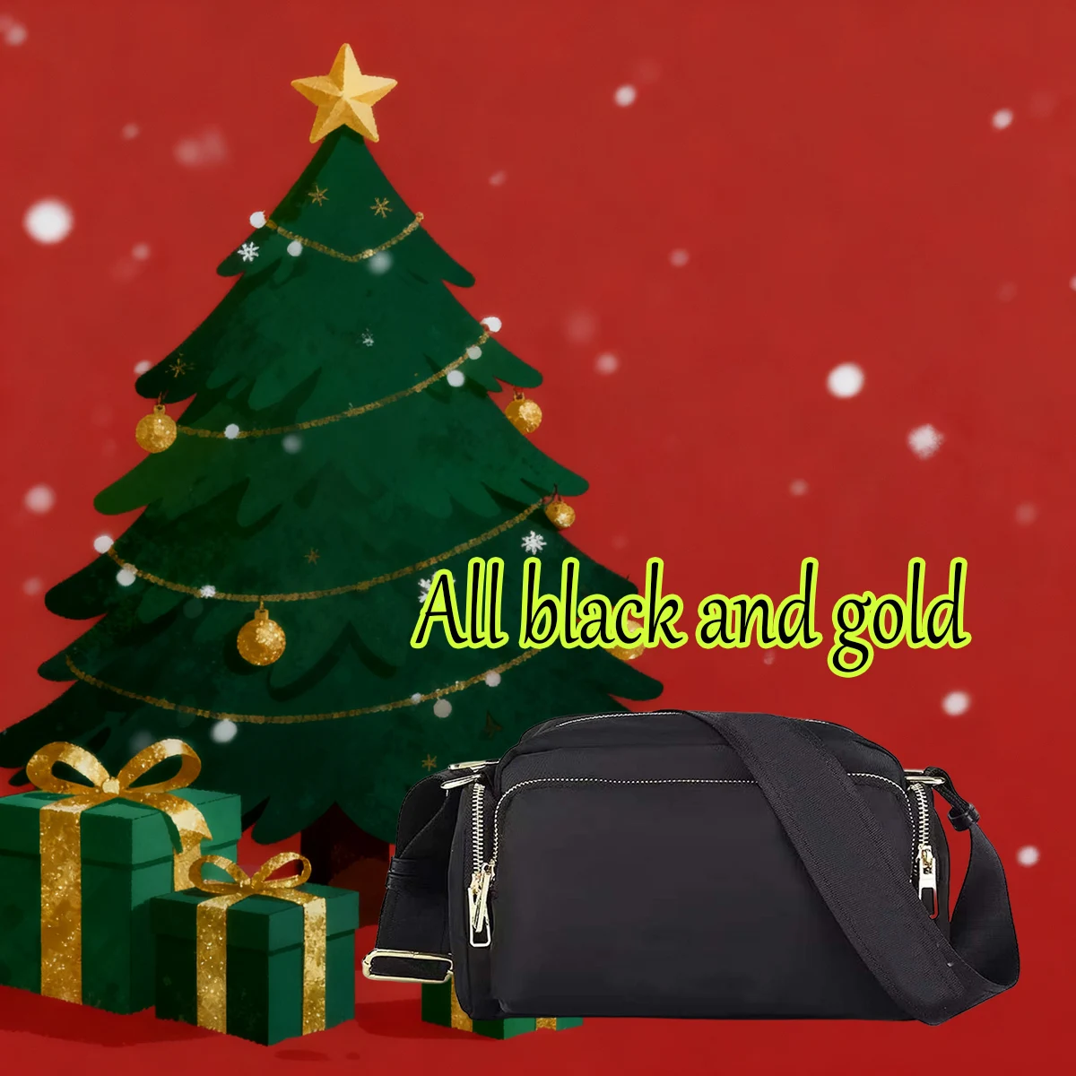 

2025 fashion classic casual ins style large capacity waterproof versatile bag suitable for all occasions party free shipping