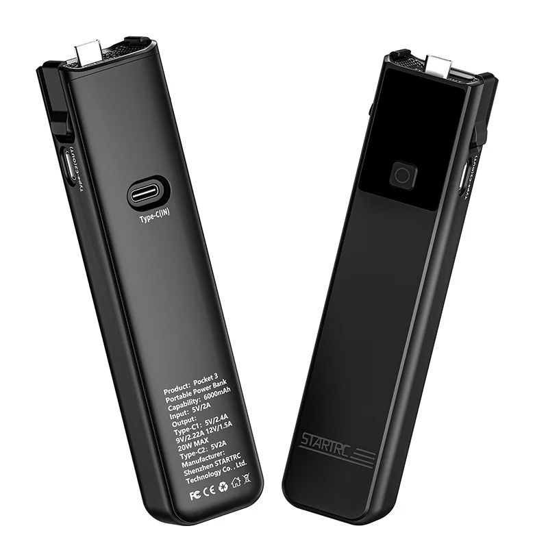 

STARTRC Battery Grip for OSMO Pocket 3 Pocket Camera, DJI Action Camera Accessory